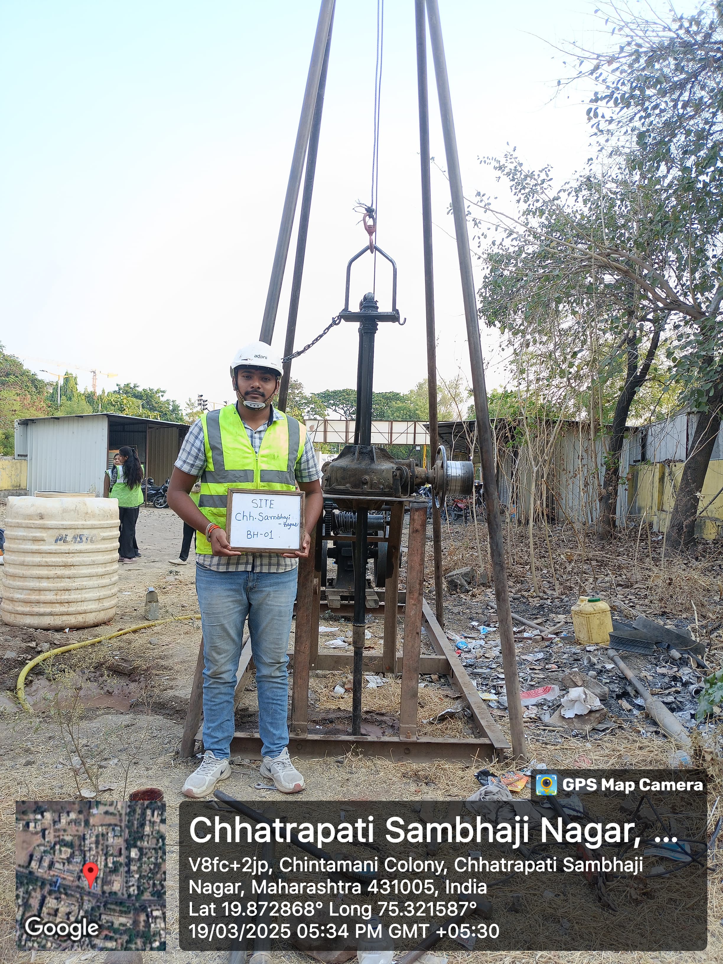 Meinhardt EPCM Petrol Pump Geotechnical Project Chhatrapati Sambhajinagar Maharashtra